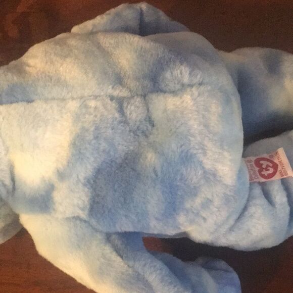 Ty Blue Beanie Buddy Peace 2003 Bear - Picture 8 of 11
